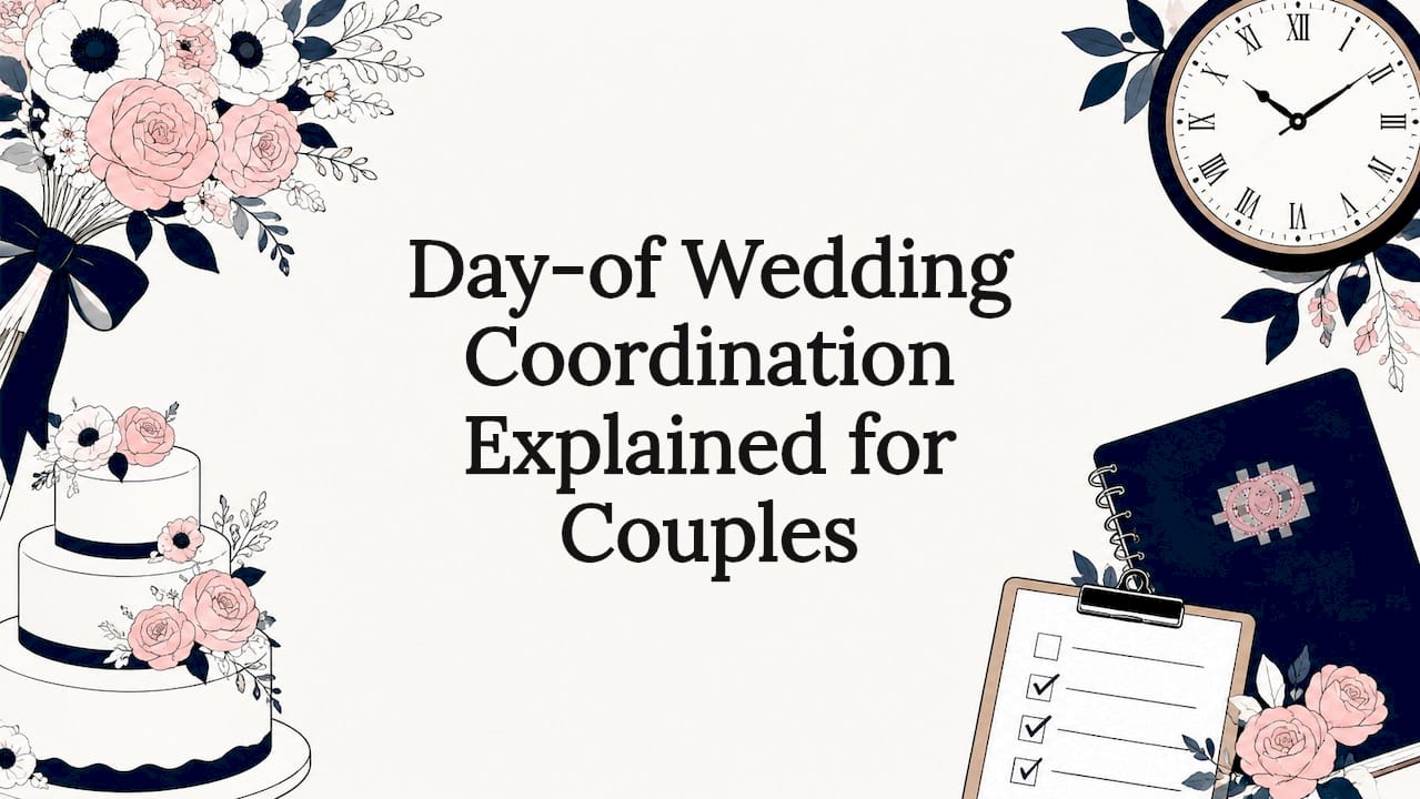 Day-of Wedding Coordination Explained for Couples