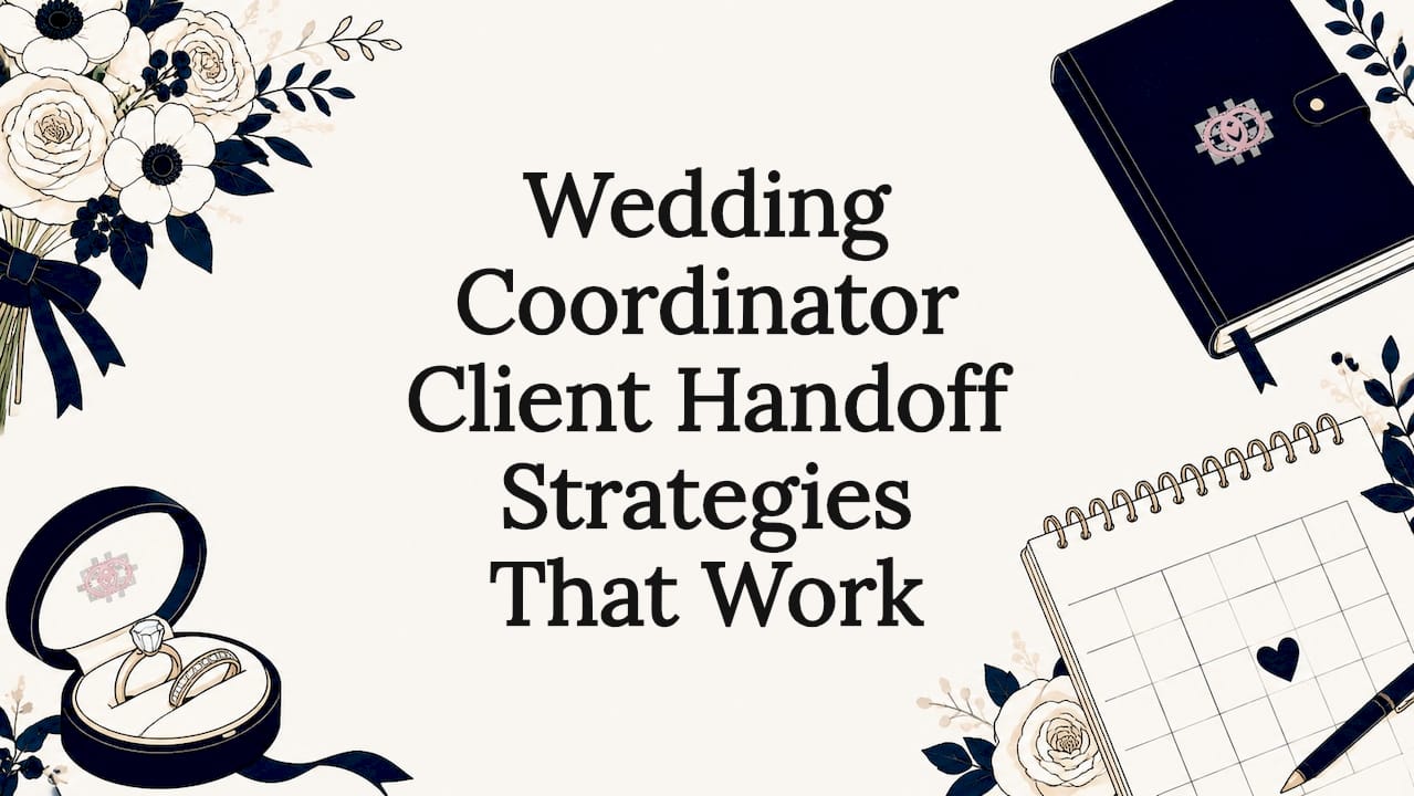 Wedding Coordinator Client Handoff Strategies That Work