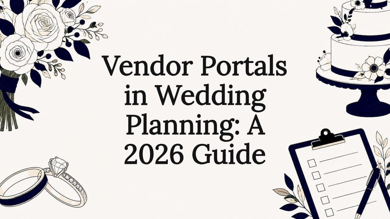 Vendor Portals in Wedding Planning: A 2026 Guide