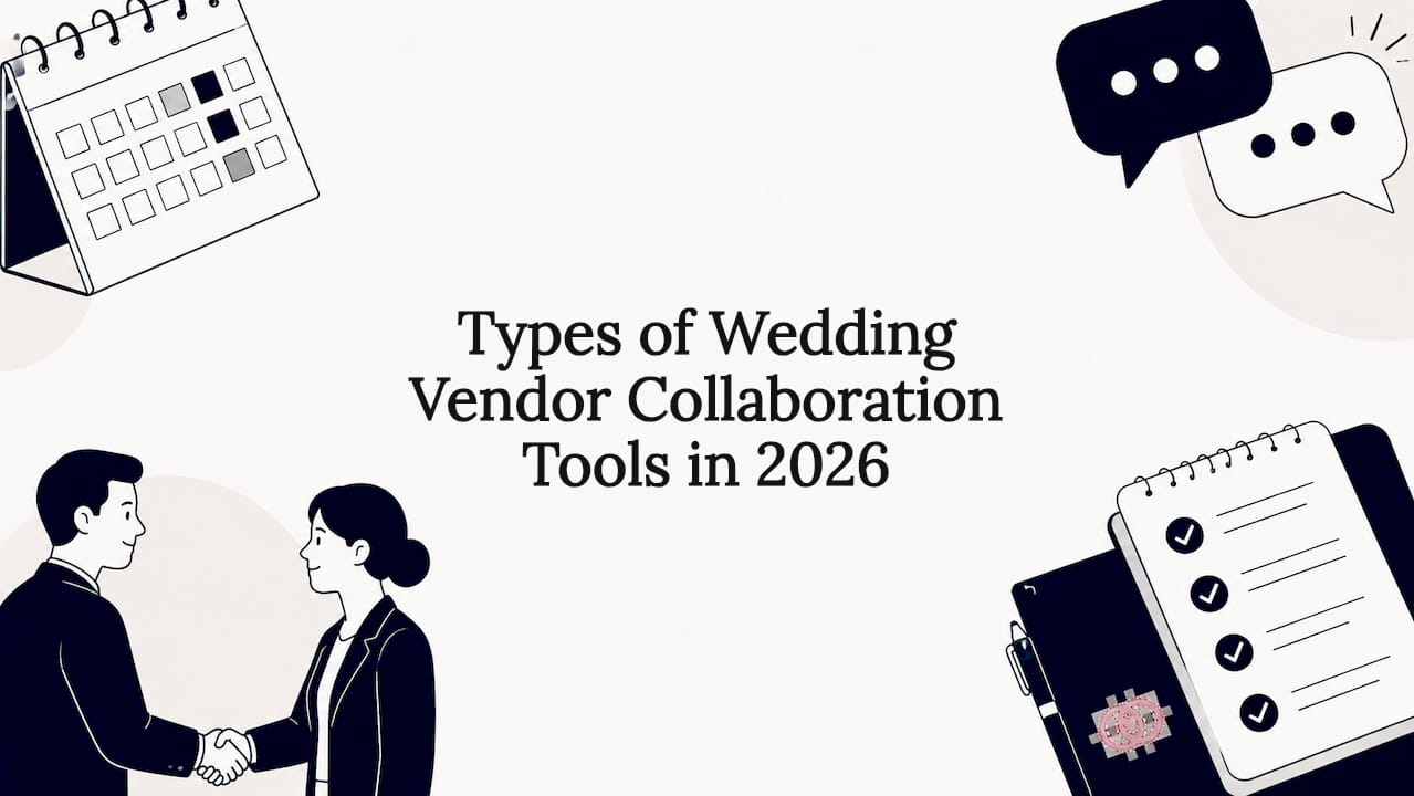 Types of Wedding Vendor Collaboration Tools in 2026