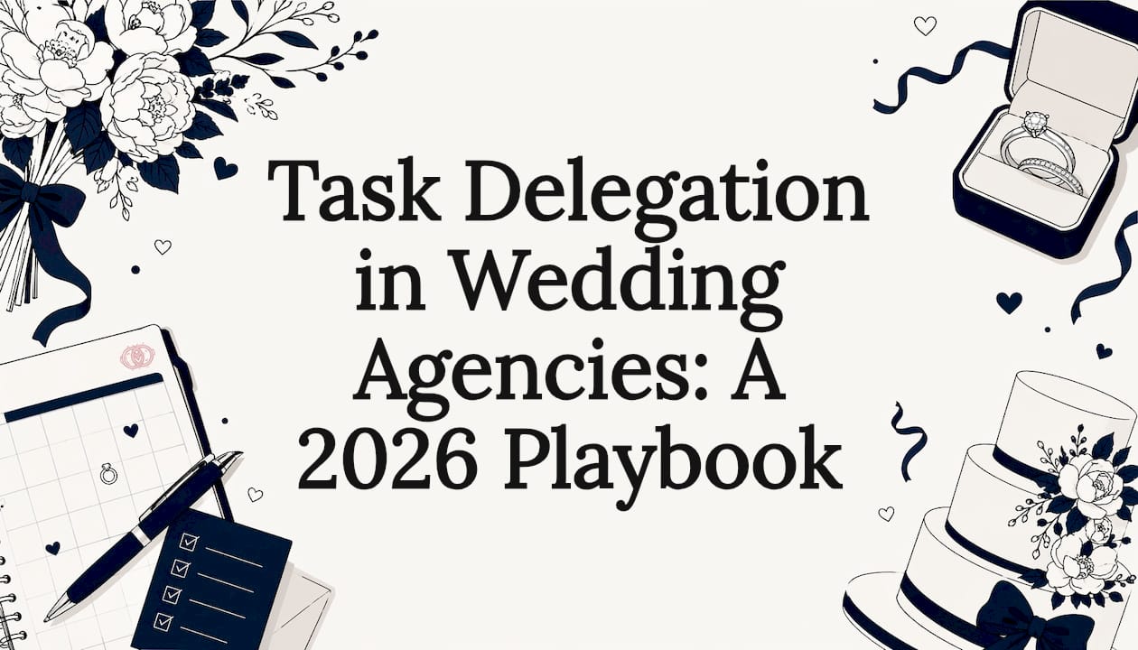 Task Delegation in Wedding Agencies: A 2026 Playbook