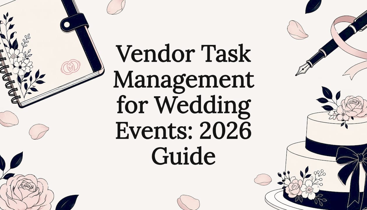 Vendor Task Management for Wedding Events: 2026 Guide