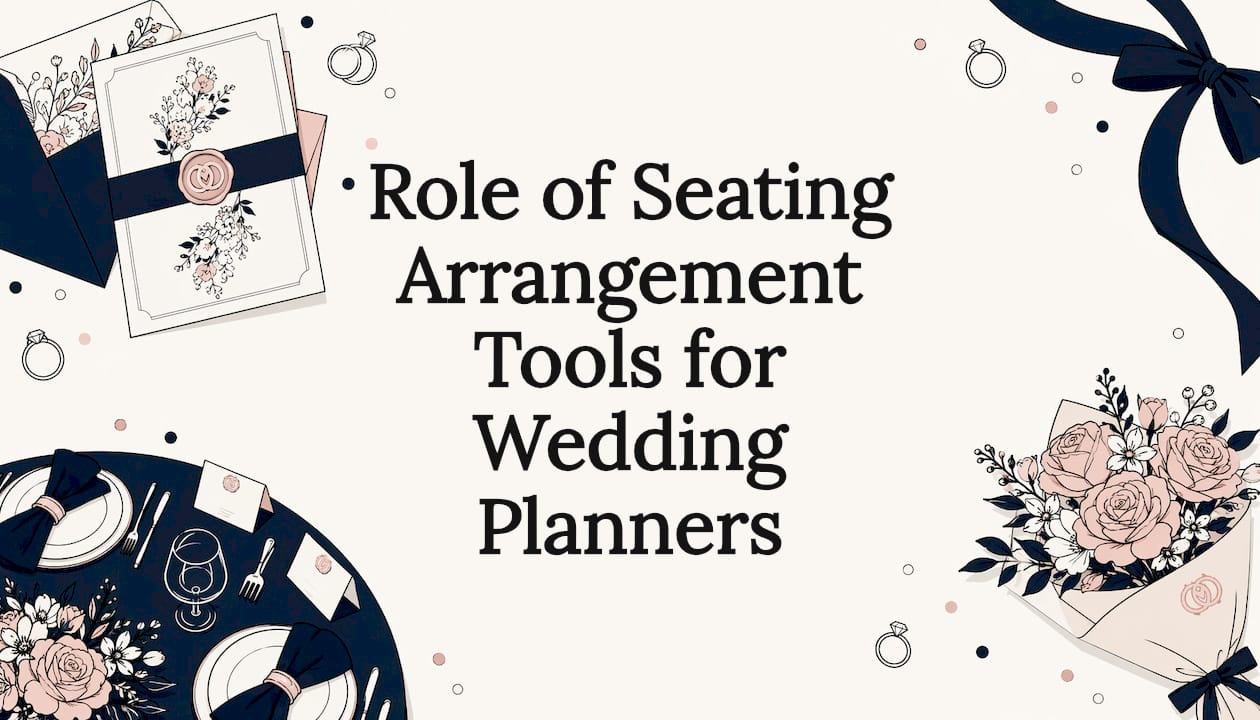 Role of Seating Arrangement Tools for Wedding Planners