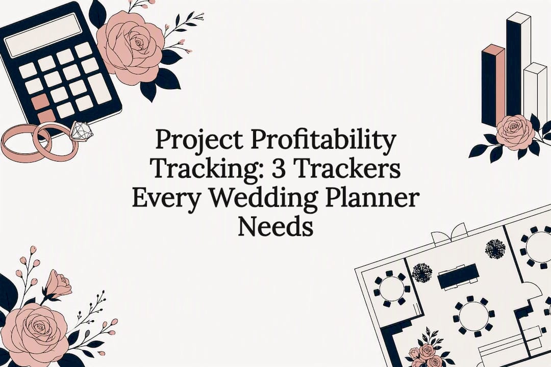 Project Profitability Tracking: 3 Trackers Every Wedding Planner Needs